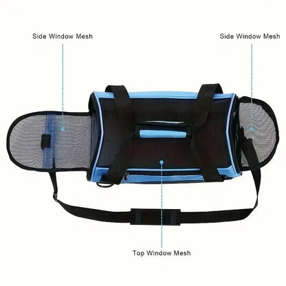 Breathable Out and About Portable Foldable Portable Dog Cat  Carrier Bag Pet Puppy Travel Bags Outdoor Tent Carrier Pets Handbag