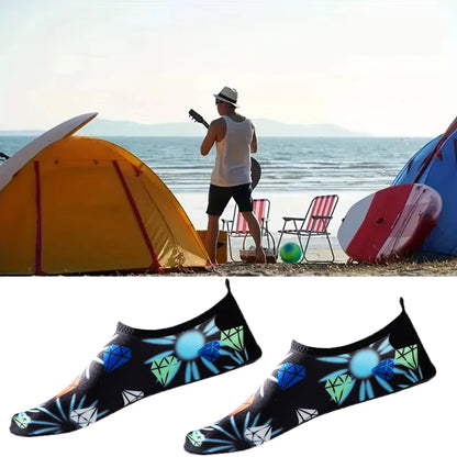 Super Quick Dry Wading Shoes Women Light Soft Aqua Shoes Unisex Breathable Beach Shoes For Surfing Swimming