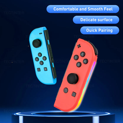 Compatibile con NS Switch/Lite/OLED Controller Joypad Wireless Joystick Gamepad Controle con funzione Wake-up/Screenshot