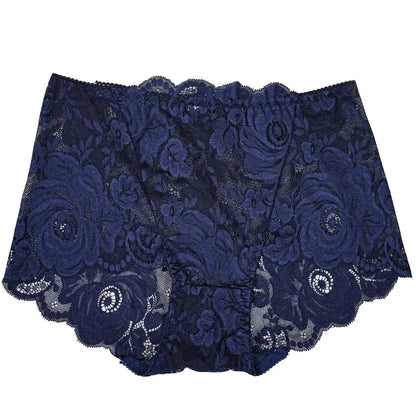 Sexy Women's Lace Panties Underwear Hollow Out Intimate Lingerie Female Lace Floral Underpants Briefs Woman Candy Color