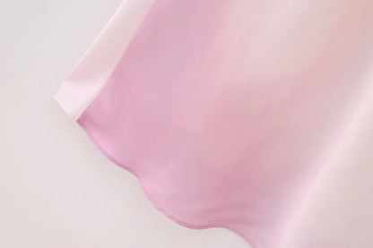 2023 Summer Women's Clothing New Tie-dye Asymmetric Dress Sleeveless Other Style Lightweight Casual Printed Dresses