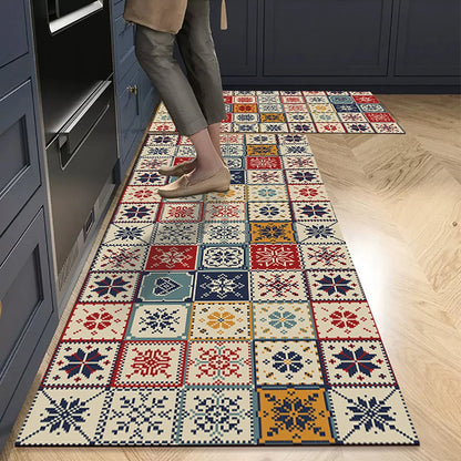 Non-slip Kitchen Carpets for Living Room Long Area Rug Kitchen Floor M0at Carpets Entrance Door Mat Home Decor Alfombra Tapis