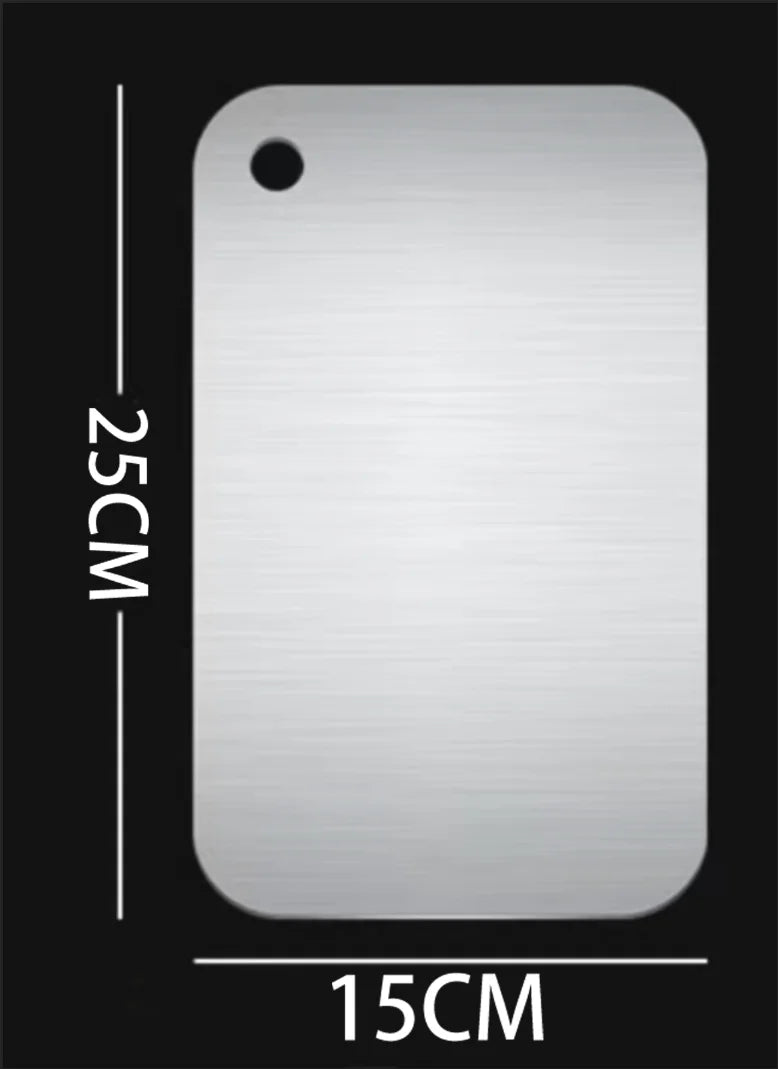 Board Kitchen Titanium Cutting Boards For Stainless  304 Steel Thickened Double-Sided Food Grade Portable Fruit Meat Chopping