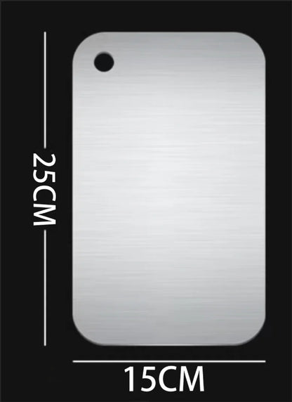 Board Kitchen Titanium Cutting Boards For Stainless  304 Steel Thickened Double-Sided Food Grade Portable Fruit Meat Chopping