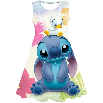 3D Printing Glisten Summer Barbie I Am Kenough Princess Dress Girls Women Short Sleeve Costume Party Dresses Children Clothes