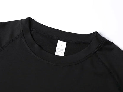 2025Cross Print Compression Shirt for Men Christian Sporty Quick Dry Tshirt Tees Tops Gym Workout Fitness Undershirts Baselayers