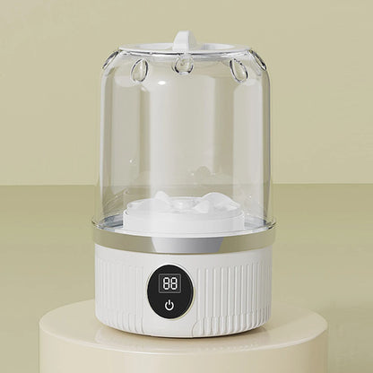 NEW Mini Underwear Washing Machine Fully Automatic Laundry Cup Cordless Portable Underwear Sock Washer Rechargeable for Travel