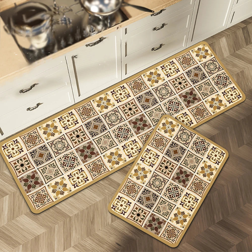 Non-slip Kitchen Carpets for Living Room Long Area Rug Kitchen Floor M0at Carpets Entrance Door Mat Home Decor Alfombra Tapis