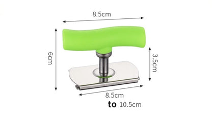 Stainless Steel Jar Opener Adjustable Glass Lids off Jar Opener Bottle Opener Kitchen Accessories Can Opener for 3-9.5CM