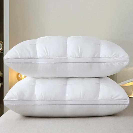 bilateral twisted flower pillow super soft sleep cervical spine protection household single pillow core pair does not collapse