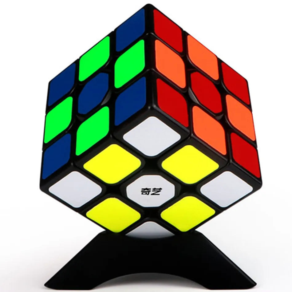QiYi QiHang Warrior M 3x3 Magic Cubes White Black Speed Puzzle Professional Cubo Magico Toys Birthday Christmas Gifts For Kids