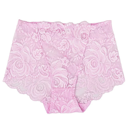 Sexy Women's Lace Panties Underwear Hollow Out Intimate Lingerie Female Lace Floral Underpants Briefs Woman Candy Color
