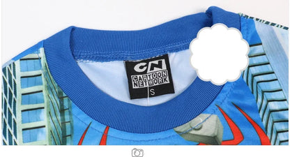 New Boy Sets Short-sleeved Summer Cartoon Avengers Kids Children Shorts Pajamas Outfits Marvel Clothes Suit 3-8 Y