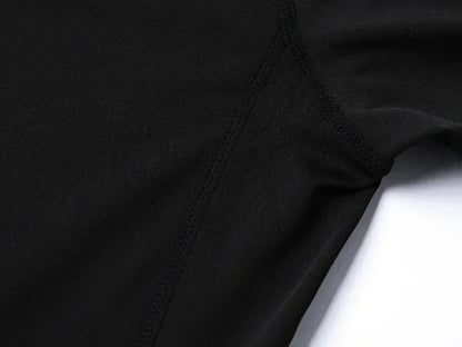 2025Cross Print Compression Shirt for Men Christian Sporty Quick Dry Tshirt Tees Tops Gym Workout Fitness Undershirts Baselayers