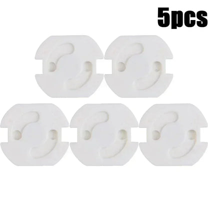 1/10pcs  Baby Safety Child Electric Socket Outlet Plug Protection Security Two Phase Safe Lock Cover Kids Sockets Cover Plugs