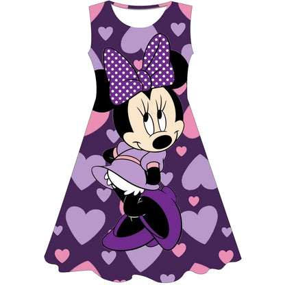 3D Printing Glisten Summer Barbie I Am Kenough Princess Dress Girls Women Short Sleeve Costume Party Dresses Children Clothes