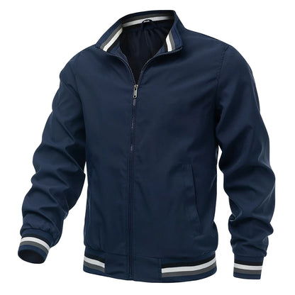 Jackets Men Spring Autumn Fashion New In Outerwears Solid Casual Clothing Windbreaker Coats Aviator Jacket For Men Plus Size 6XL