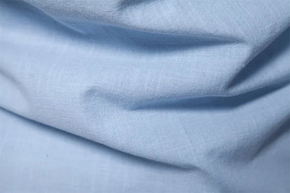 Spring and Summer New Fashion Business Shirt Men's Cotton and Linen Casual Day Fashion Solid Color Long-sleeved Shirt