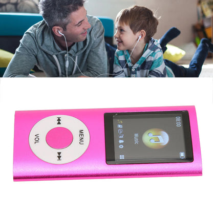 1.8in Player Support Memory Card Ultra Thin LCD MP3 Player with Bluetooth for Students Running Walking MP3 Player LCD Player
