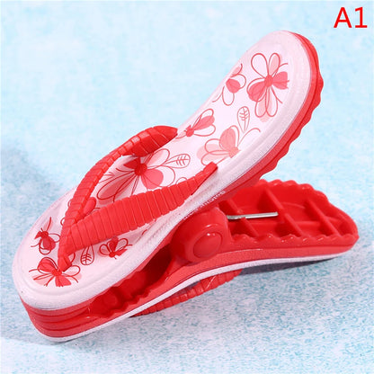 1PC Plastic Beach Towel Clips For Sunbeds Sun Lounger Animal Decorative Clothes Pegs Pins Large Size Drying Racks Retaining Clip